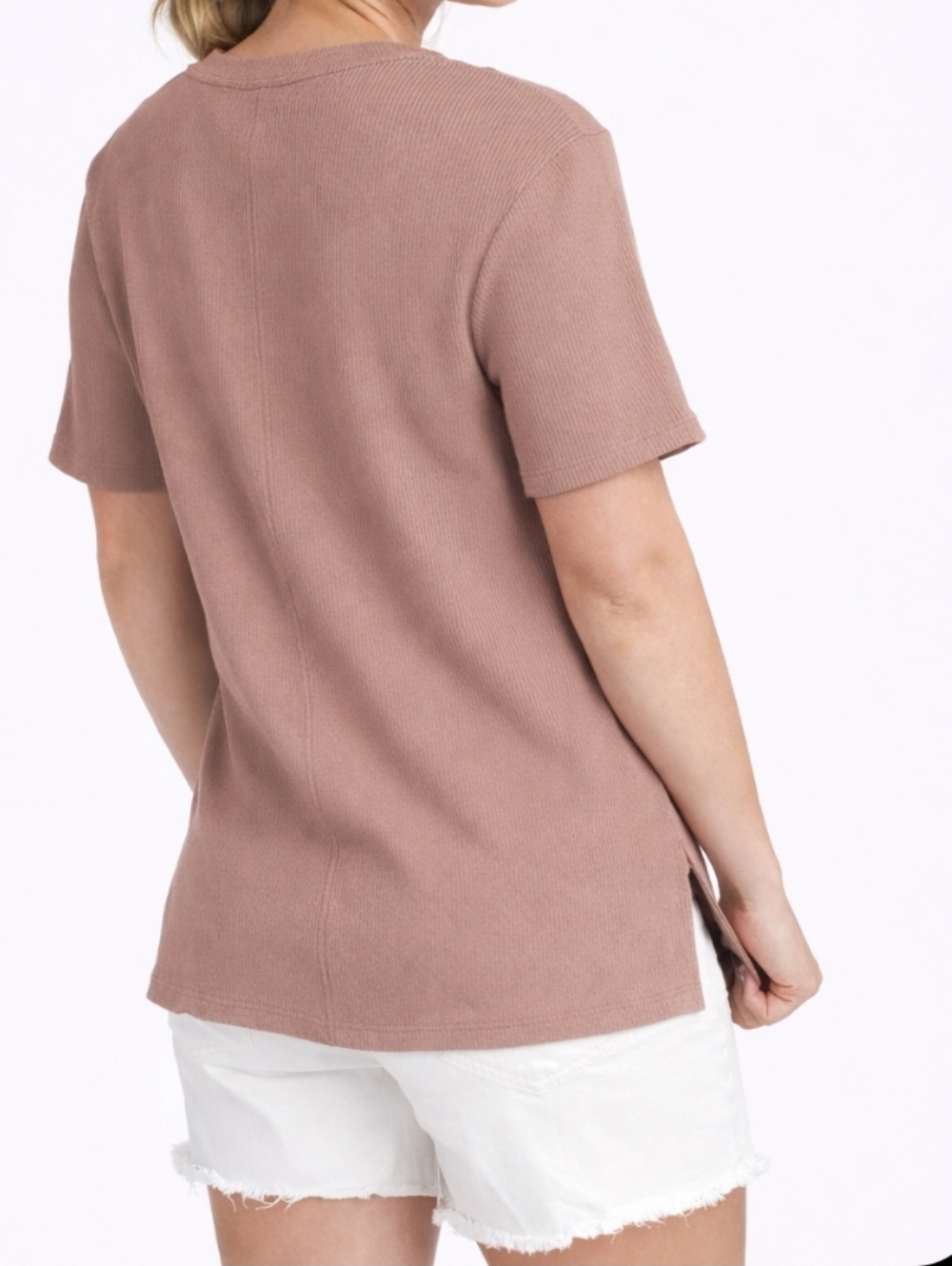 Woolx Vera Ribbed Merino Wool Tunic Top – Medium – NWT $125 MSRP